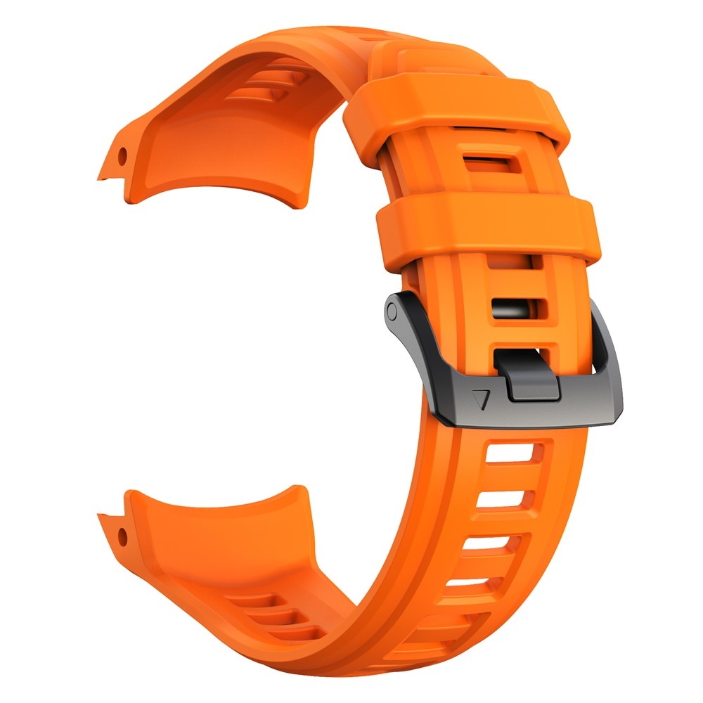 Groove silikonový řemínek na Garmin Instinct 3 50mm/3 Solar 50mm  - oranžový