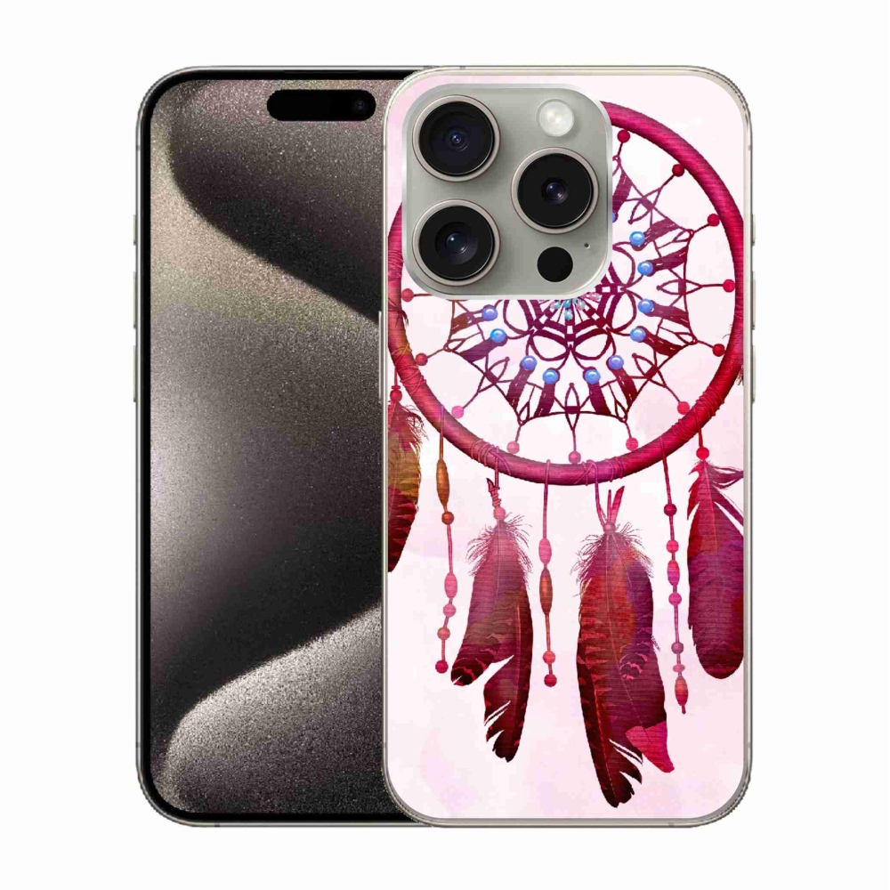 Gelový kryt mmCase na iPhone 15 Pro - lapač snů