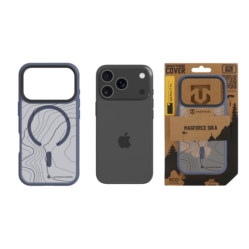 Tactical MagForce Hyperstealth Sika Kryt pro iPhone 17 Pro Deep Blue