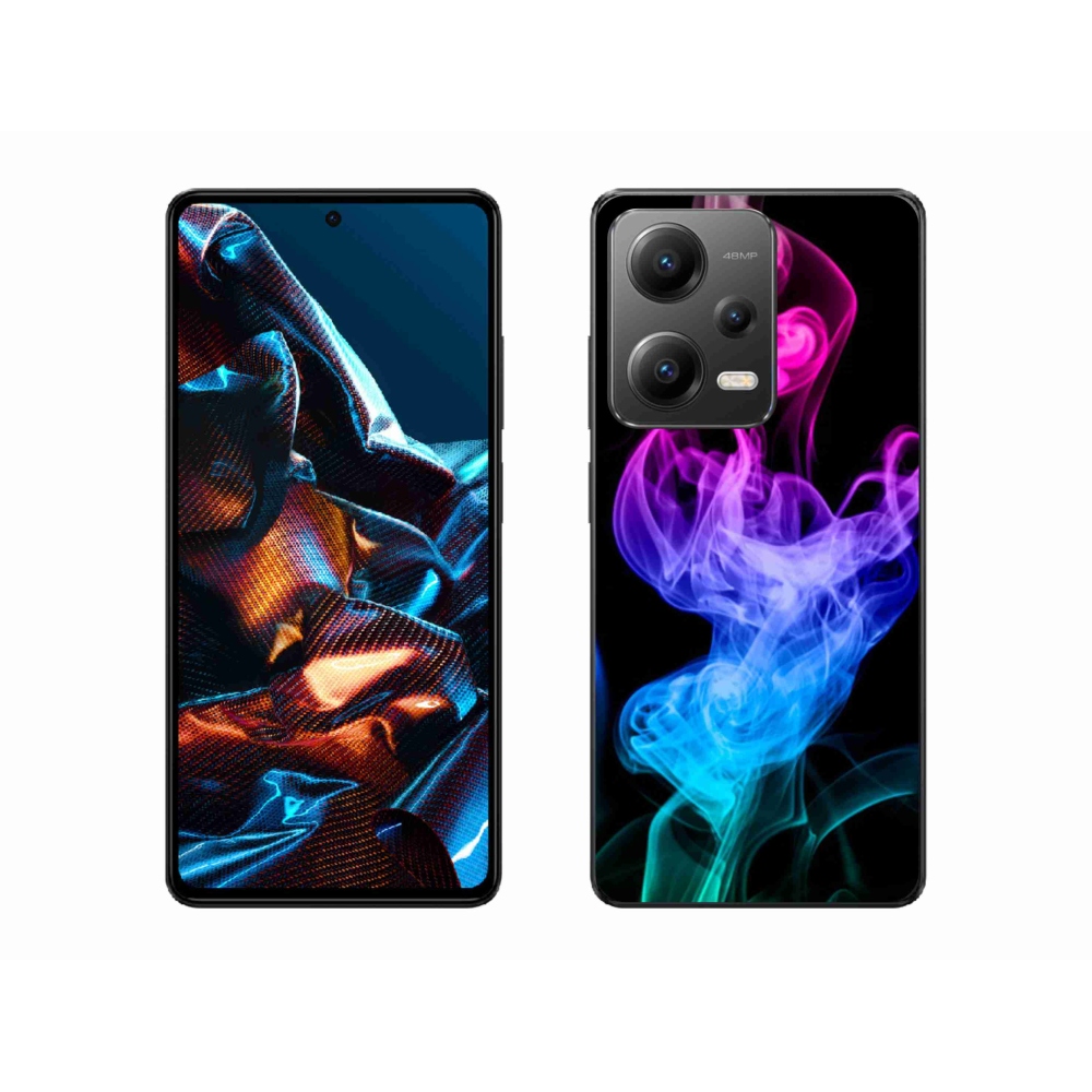 Gelový kryt mmCase na mobil Xiaomi Redmi Note 12 Pro 5G - abstraktní vzor 8