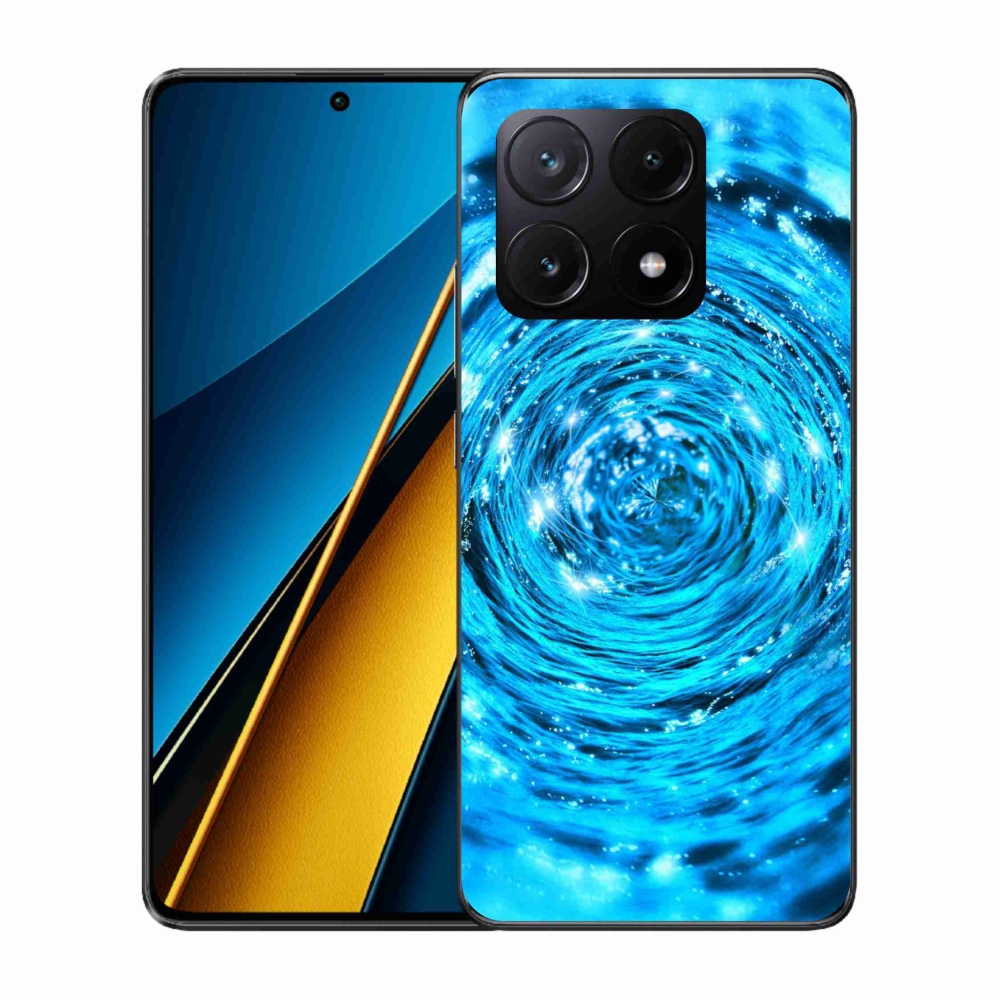 Gelový kryt mmCase na Xiaomi Poco X6 Pro 5G - vodní vír