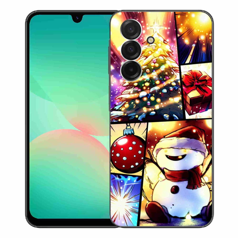 Gelový kryt mmCase na Samsung Galaxy A26 5G - vánoční motivy 1