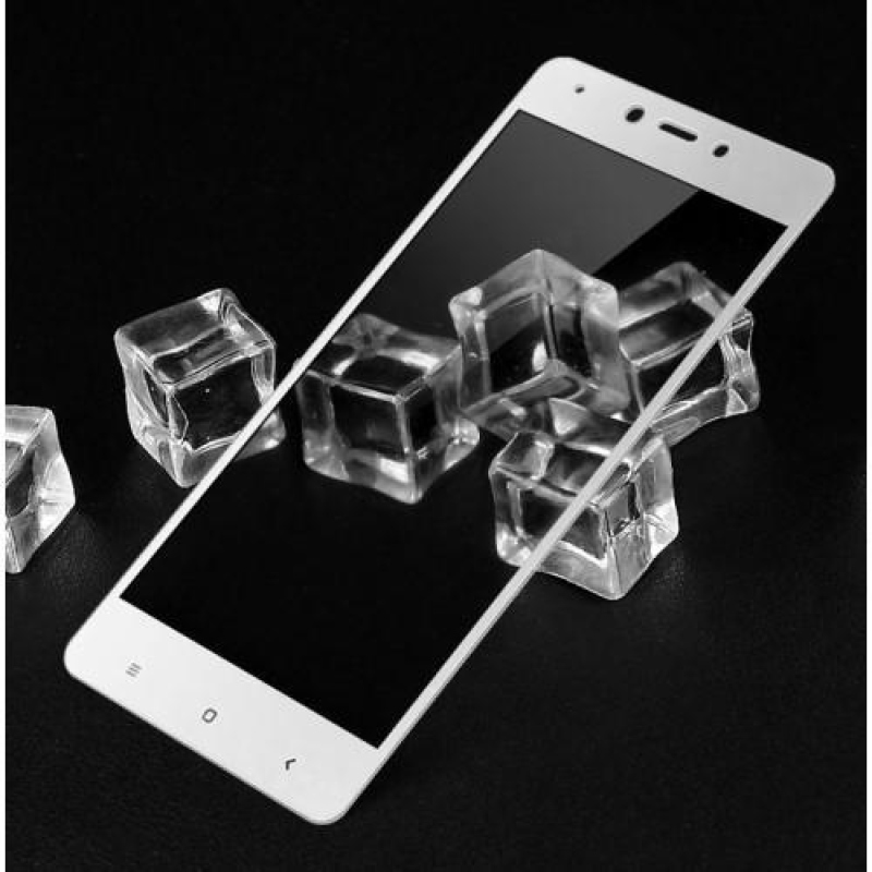 GT fixační celoplošné tvrzené sklo na Xiaomi Redmi Note 4X - bílý lem