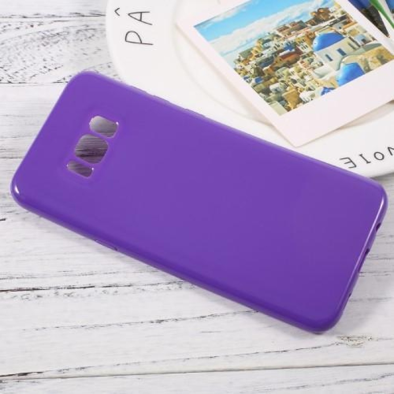 GT lesklý gelový obal na Samsung Galaxy S8 Plus - fialový