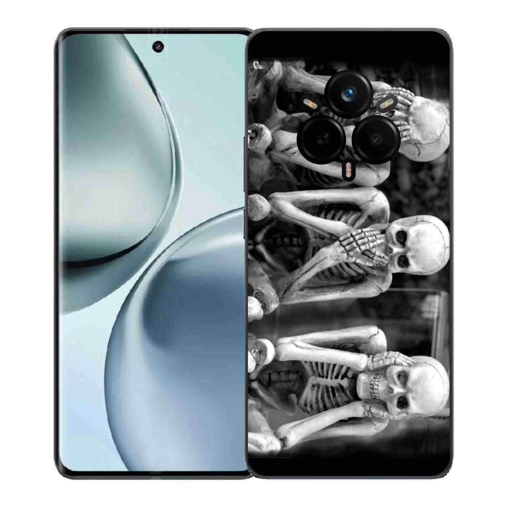 Gelový kryt mmCase na Realme 14 Pro+ 5G - kostlivci