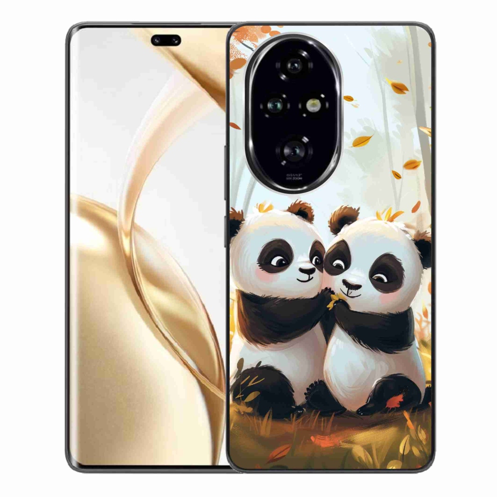 Gelový kryt mmCase na Honor 200 Pro 5G - pandy
