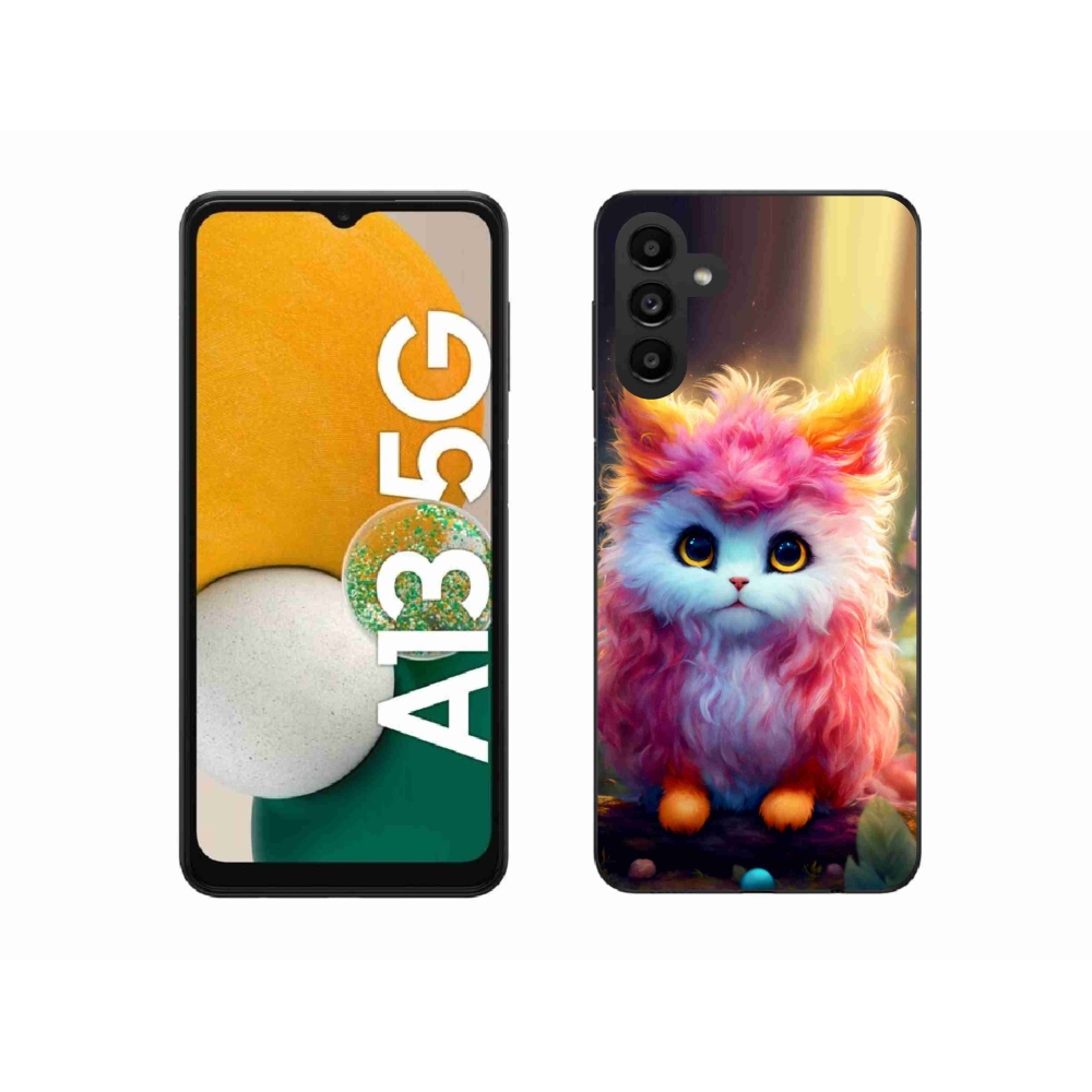 Gelový kryt mmCase na Samsung Galaxy A13 5G - roztomilé kotě 5