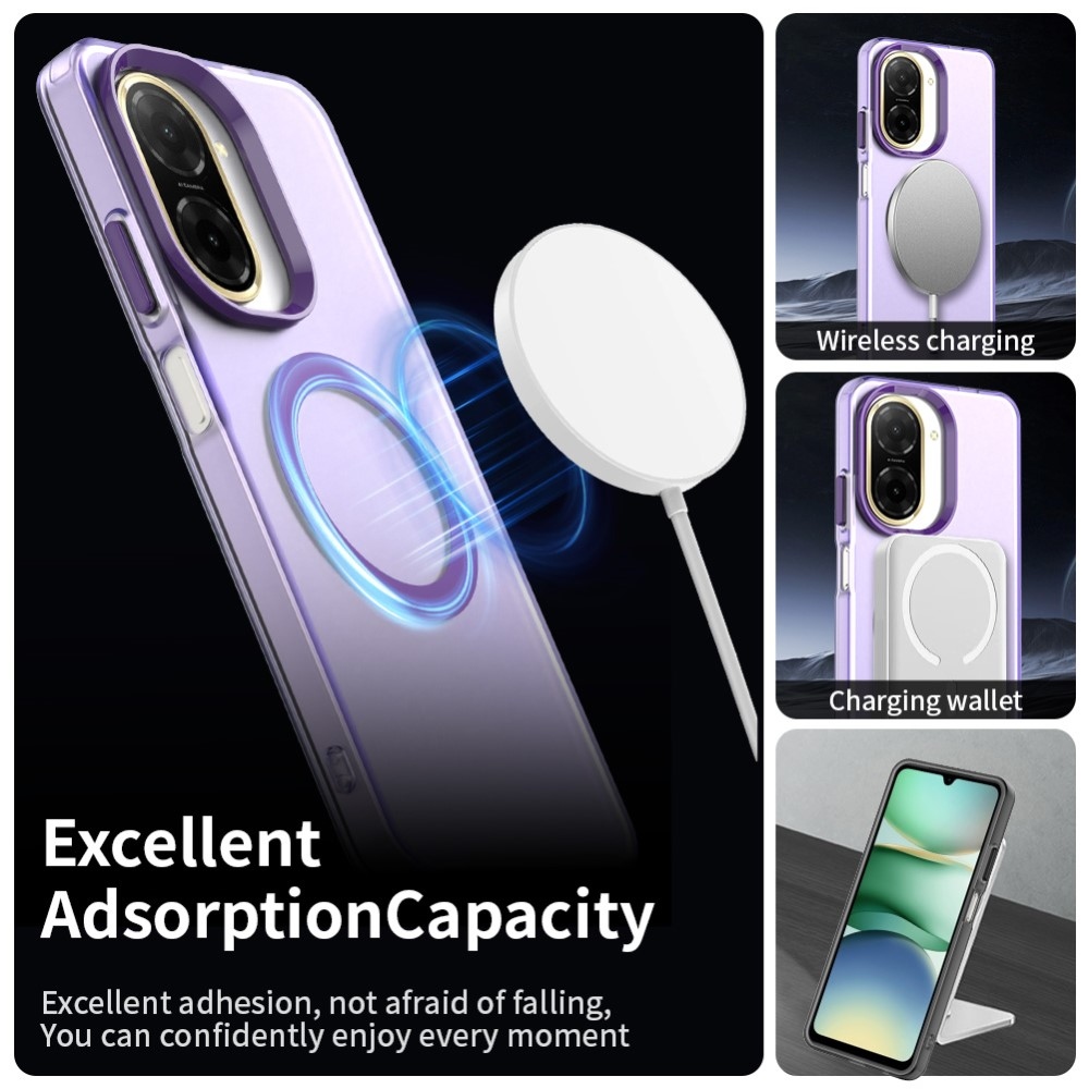 Candy gelový obal s MagSafe na Xiaomi Redmi A5 (171.7x77.8x8.3mm) - fialový
