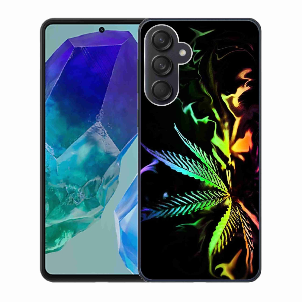 Gelový kryt mmCase na Samsung Galaxy M55 5G - konopí 2