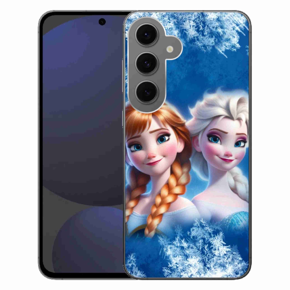 Gelový kryt mmCase na Samsung Galaxy S24 FE - ledové království 2