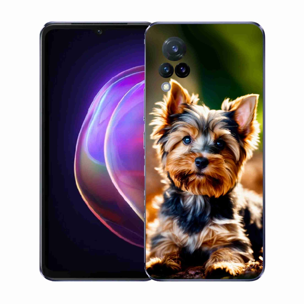Gelový kryt mmCase na Vivo V21 4G/5G - jorkšír 10