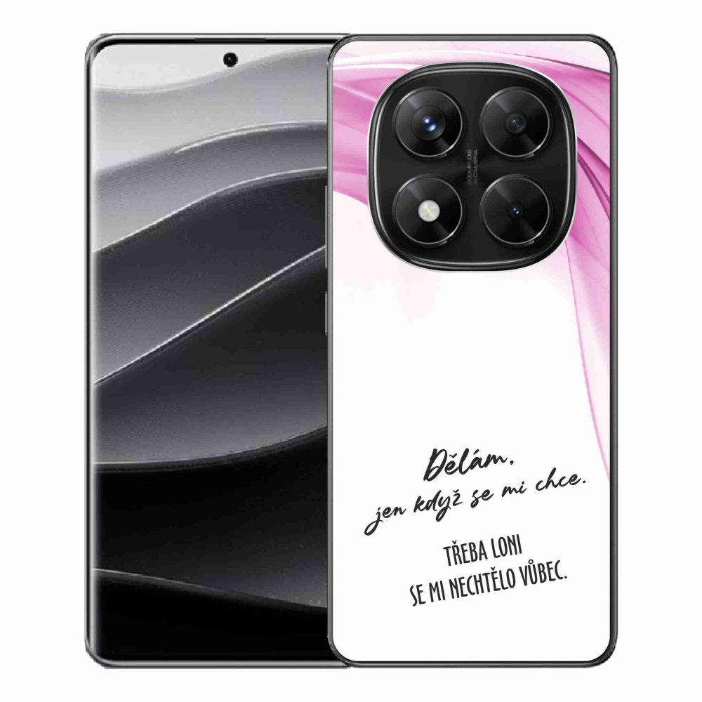 Gelový kryt mmCase na Xiaomi Redmi Note 14 Pro 5G/Poco X7 5G - vtipný text 12 bílé pozadí