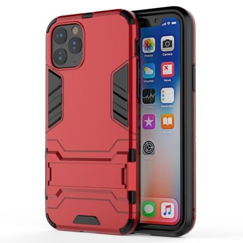 Guard hybridní odolný kryt na mobil Apple iPhone 11 Pro Max 6.5 (2019) - červený