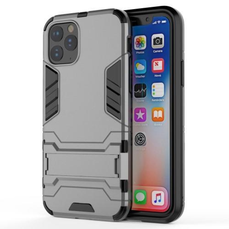 Guard hybridní odolný kryt na mobil Apple iPhone 11 Pro Max 6.5 (2019) - šedý