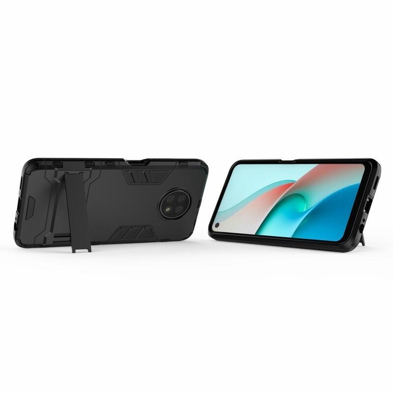 Guard hybridní odolný kryt pro mobil Xiaomi Redmi Note 9T 5G - černý