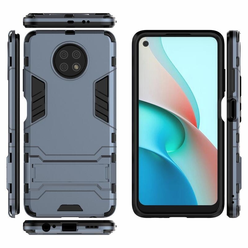 Guard hybridní odolný kryt pro mobil Xiaomi Redmi Note 9T 5G - modrý