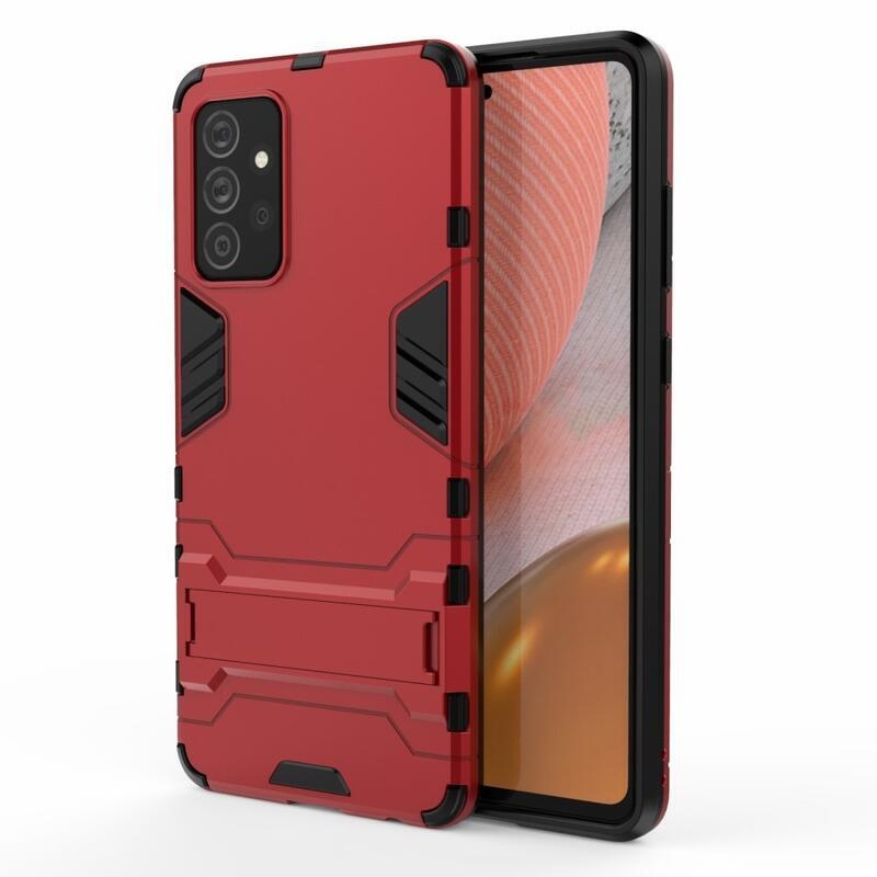 Guard odolný hybridní kryt na mobil Samsung Galaxy A72 5G - červený