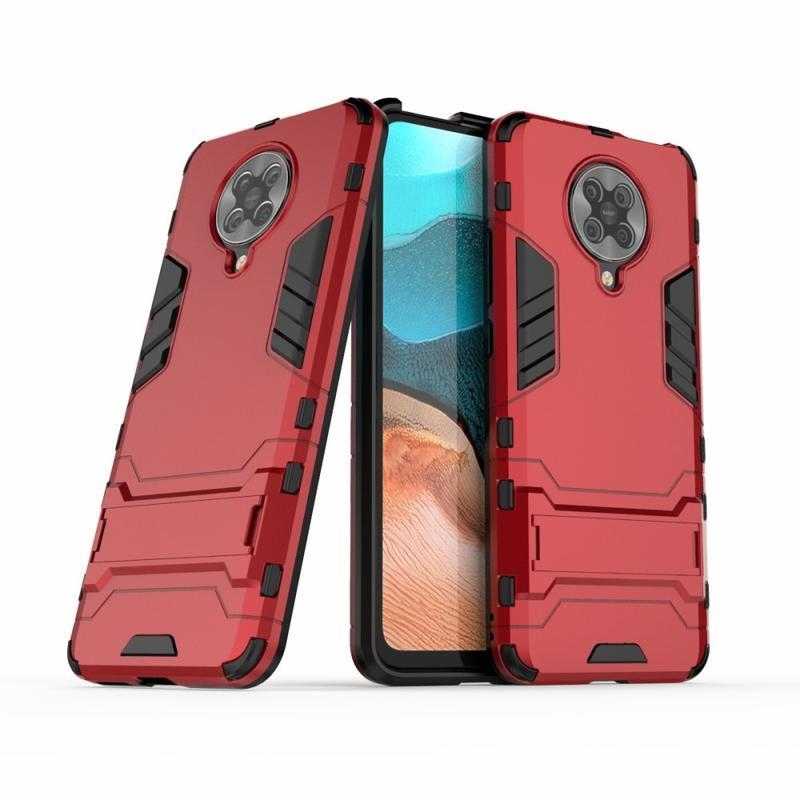 Guard odolný hybridní kryt na mobil Xiaomi Poco F2 Pro - červený