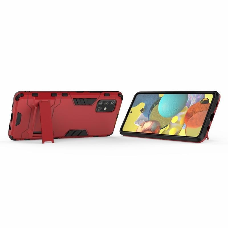 Guard odolný hybridní kryt na telefon Samsung Galaxy A51 5G - červený