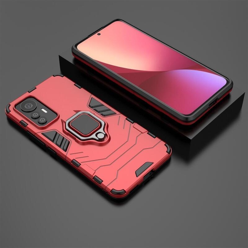Guardy odolný hybridní kryt na mobil Xiaomi 12 Lite - červený