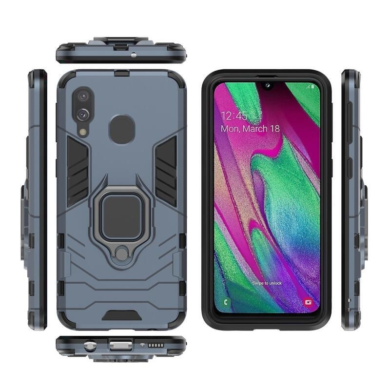 Guardy odolný hybridní kryt na Samsung Galaxy A40 - modrý