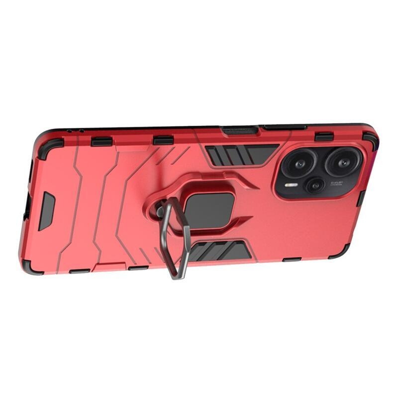 Guardy odolný hybridní kryt na Xiaomi Poco F5 - červený