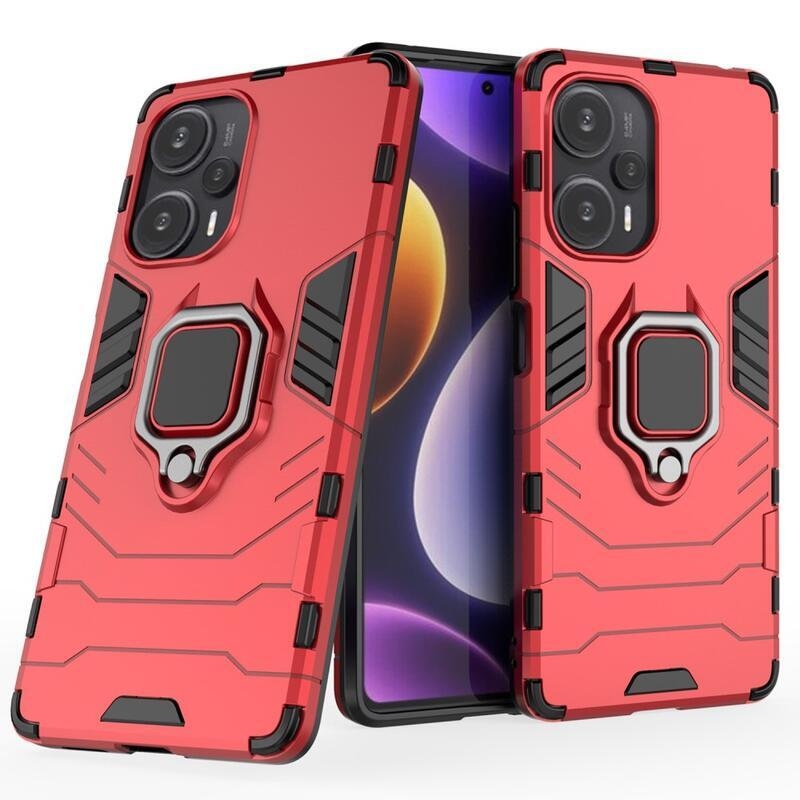 Guardy odolný hybridní kryt na Xiaomi Poco F5 - červený