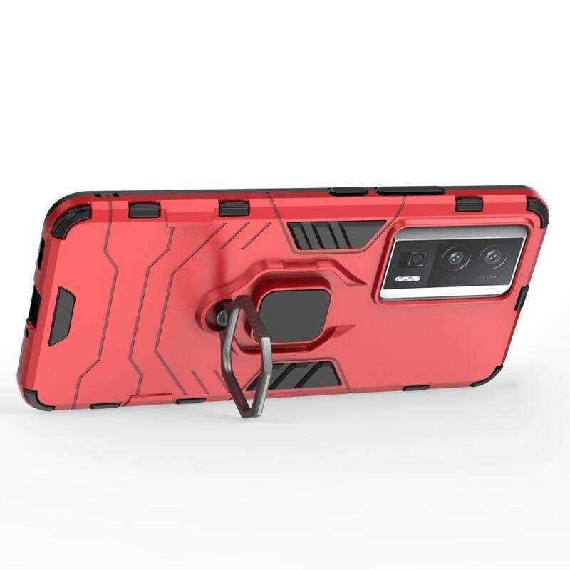 Guardy odolný hybridní kryt na Xiaomi Poco F5 Pro - červený