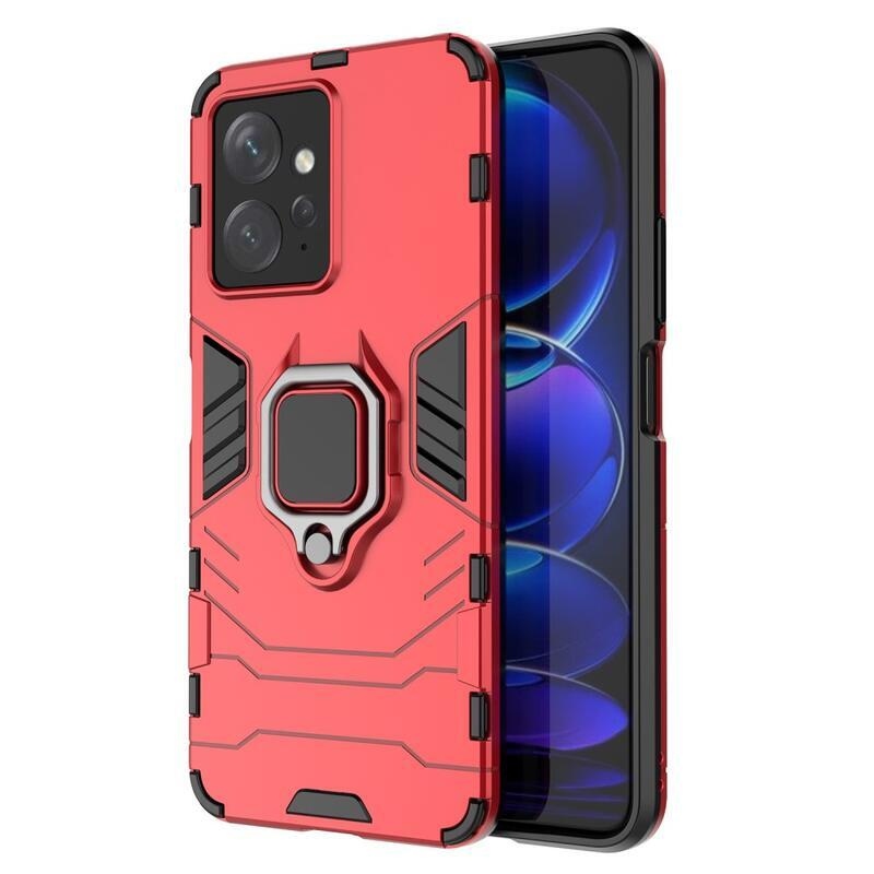 Guardy odolný hybridní kryt na Xiaomi Redmi Note 12 4G - červený