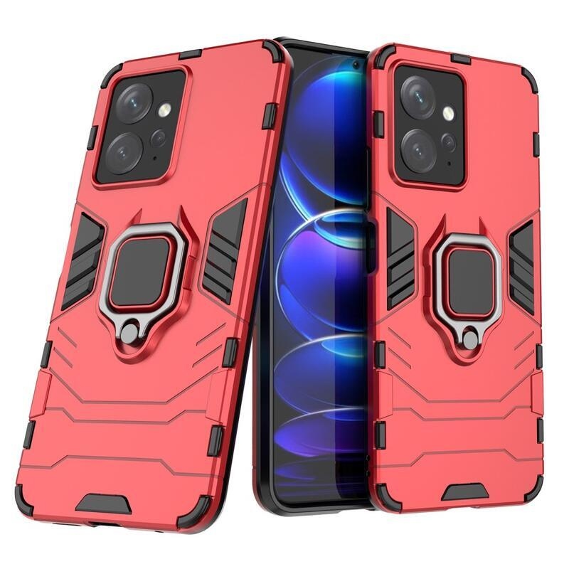 Guardy odolný hybridní kryt na Xiaomi Redmi Note 12 4G - červený
