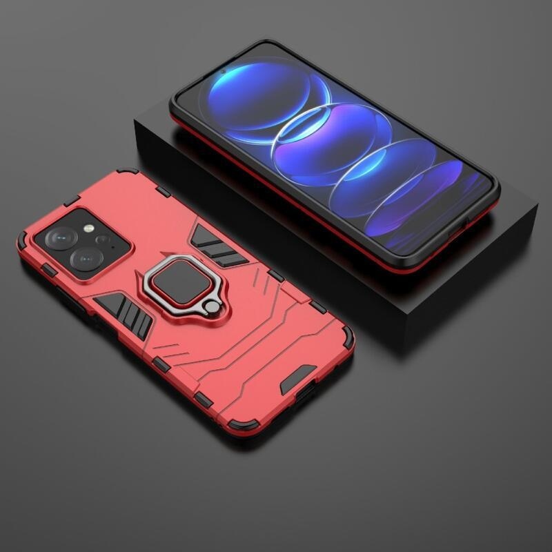 Guardy odolný hybridní kryt na Xiaomi Redmi Note 12 4G - červený