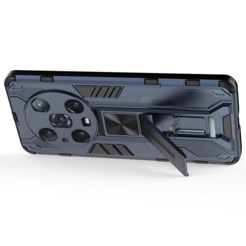 Guardy odolný hybridní kryt s výklopným stojánkem na mobil Honor Magic 4 Pro 5G - modrý