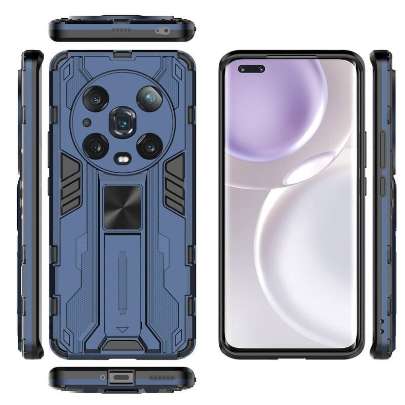 Guardy odolný hybridní kryt s výklopným stojánkem na mobil Honor Magic 4 Pro 5G - modrý