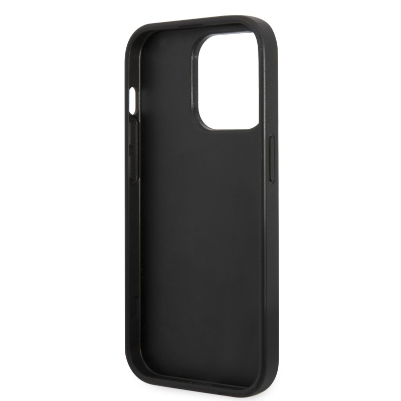 Guess 4G Stripe Zadní Kryt pro iPhone 14 Pro Max Grey