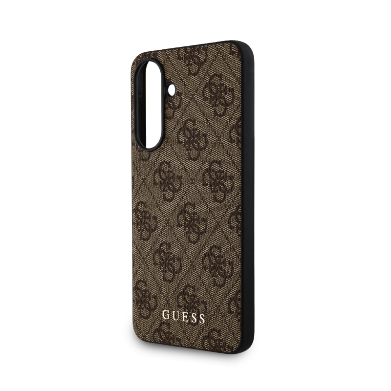 Guess 4G Zadní Kryt pro Samsung Galaxy A36 Brown