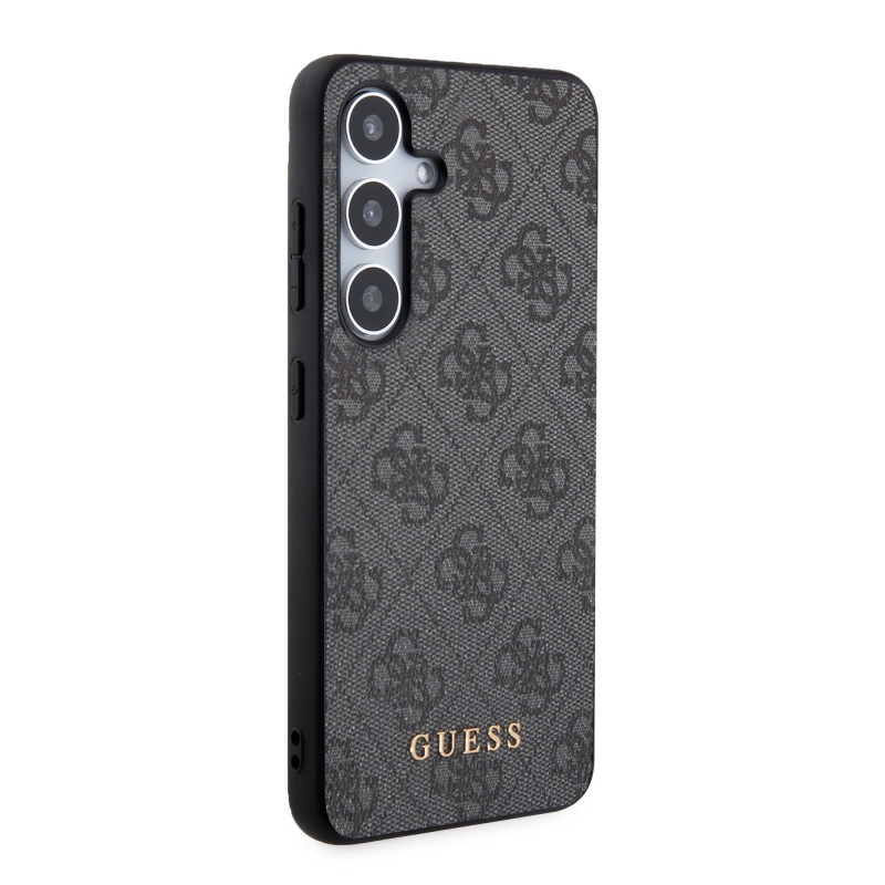Guess 4G Zadní Kryt pro Samsung Galaxy S24 Black