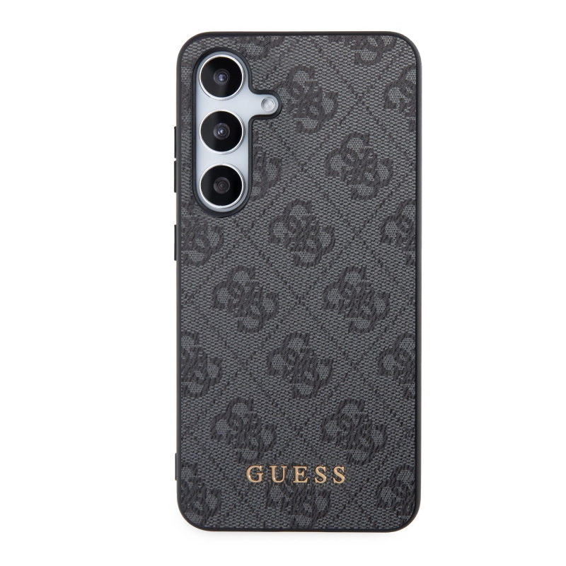 Guess 4G Zadní Kryt pro Samsung Galaxy S24 Black
