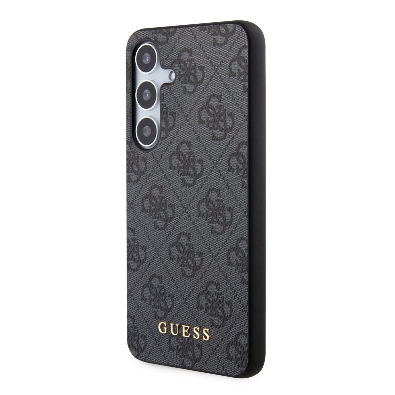 Guess 4G Zadní Kryt pro Samsung Galaxy S24 Black