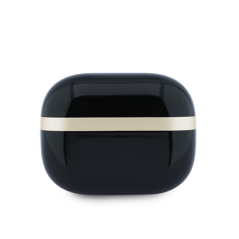 Guess Gold Line Glossy Finish TWS Bezdrátová Sluchátka Black