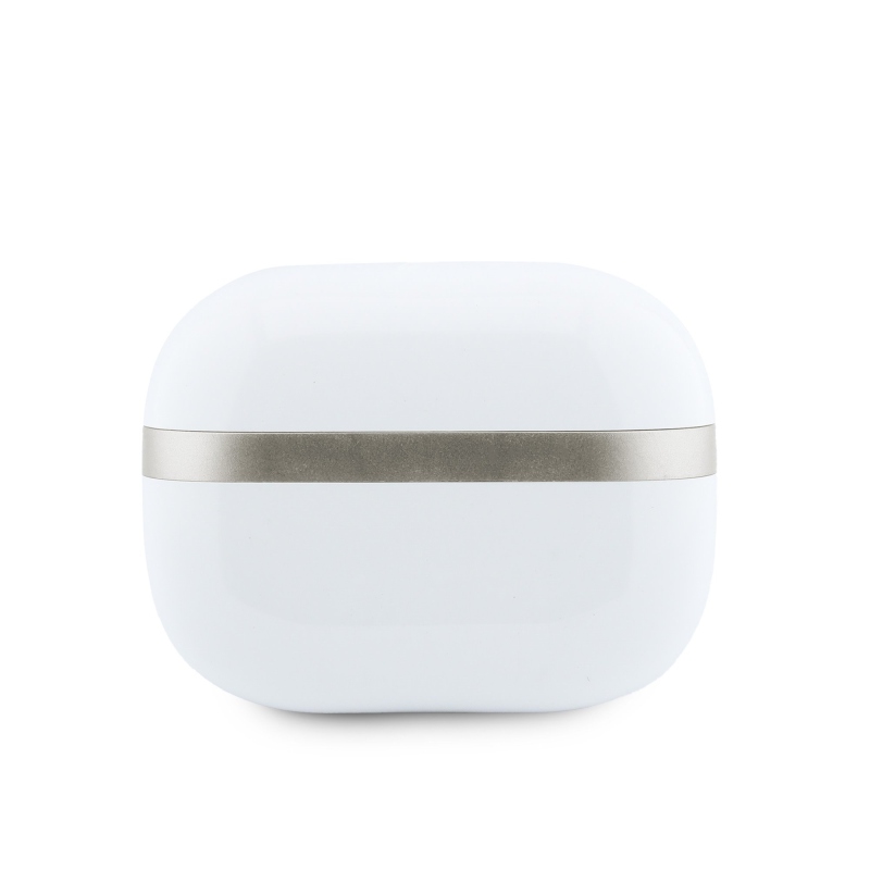Guess Gold Line Glossy Finish TWS Bezdrátová Sluchátka White