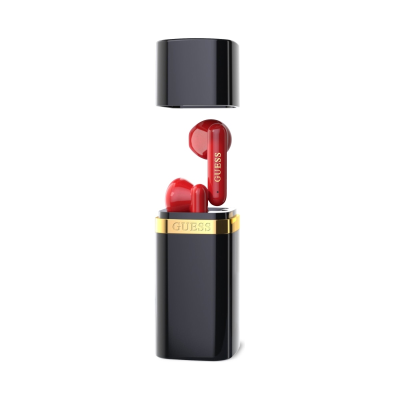 Guess Lipstick Shape TWS Bezdrátová Sluchátka Black