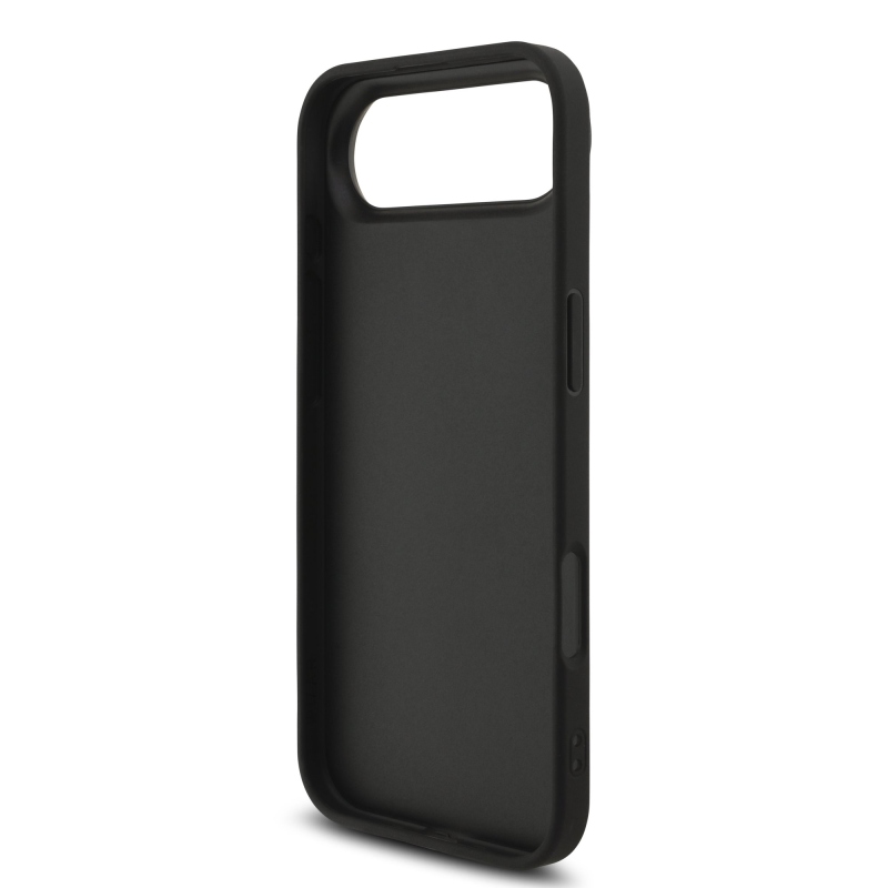Guess PU 4G Metal Logo Strap Zadní Kryt pro iPhone Air Black