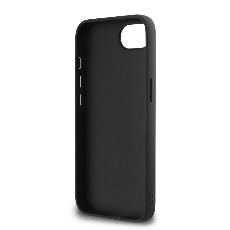 Guess PU 4G Metal Logo Zadní Kryt pro iPhone SE4 Grey