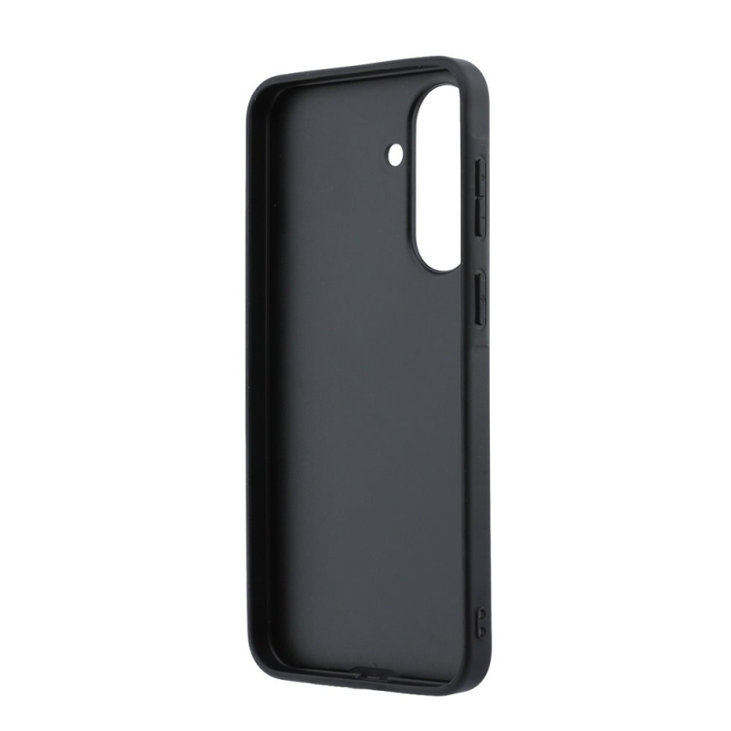Guess PU 4G Metal Logo Zadní Kryt pro Samsung Galaxy A37 Brown