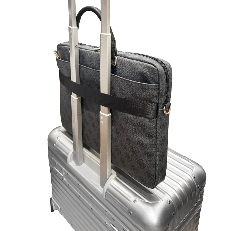 Guess PU 4G Stripe Metal Logo Taška na Notebook 14