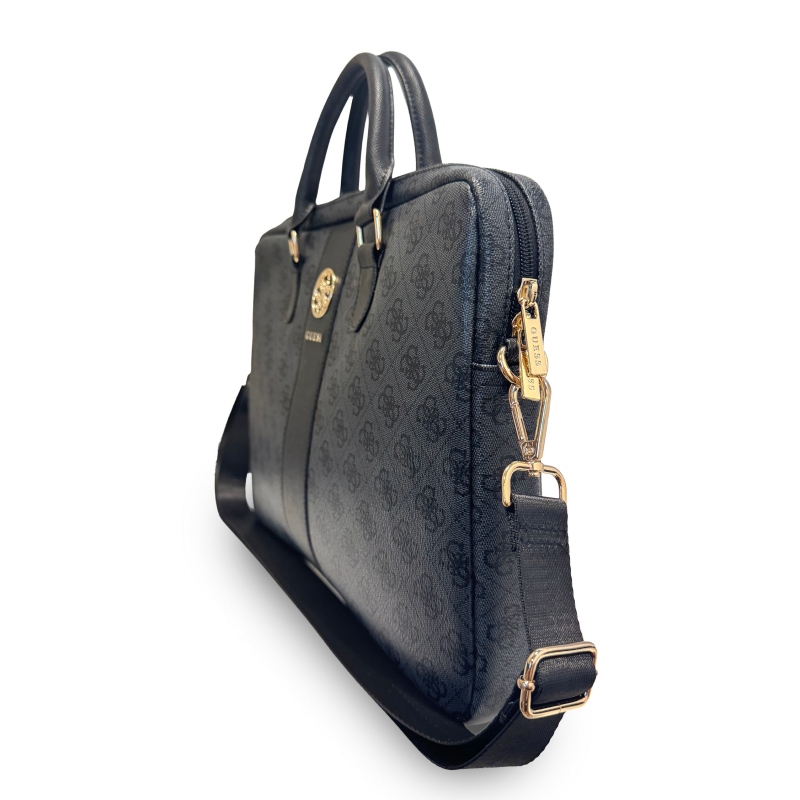 Guess PU 4G Stripe Metal Logo Taška na Notebook 14