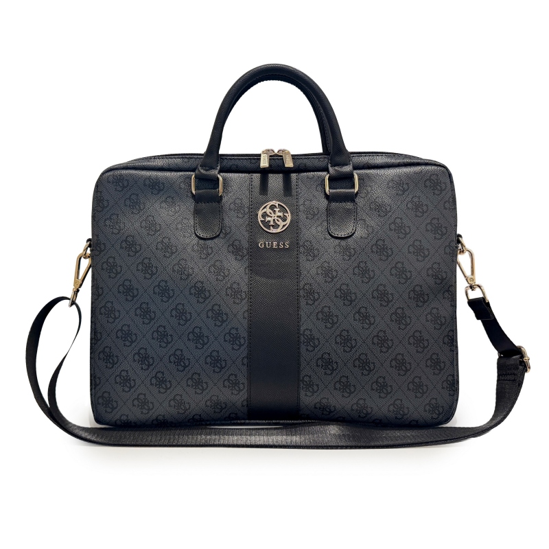 Guess PU 4G Stripe Metal Logo Taška na Notebook 14