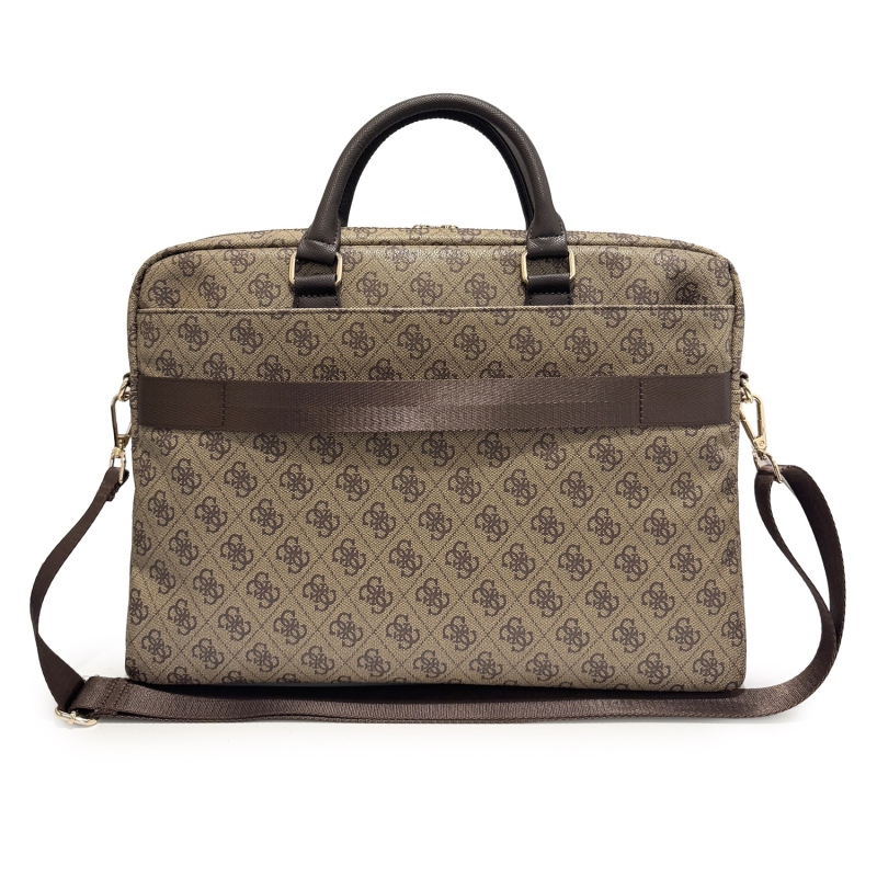 Guess PU 4G Stripe Metal Logo Taška na Notebook 14