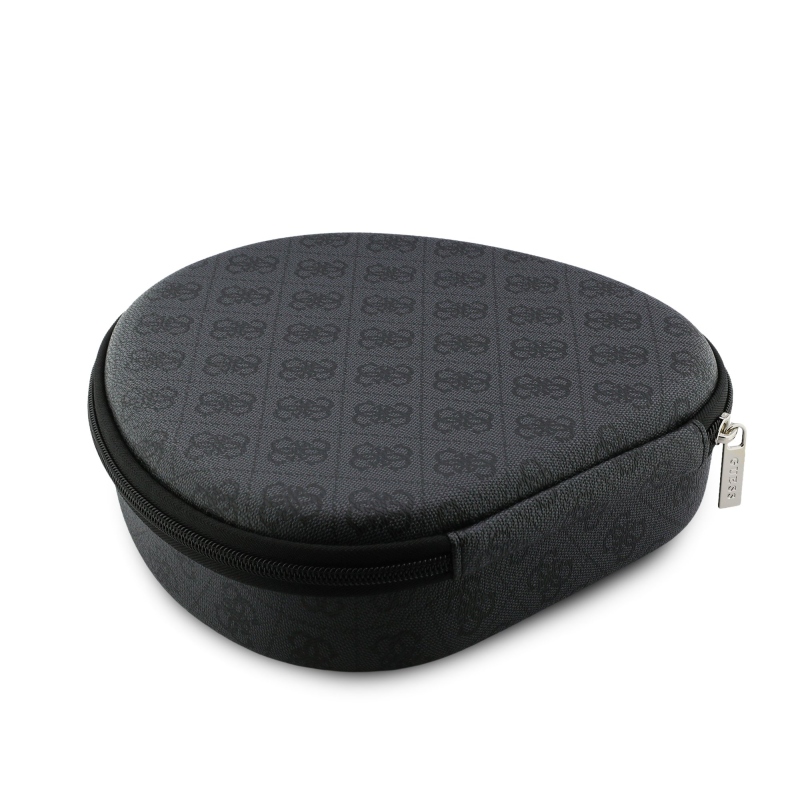 Guess PU 4G Triangle Logo ENC Bezdrátová Sluchátka Black