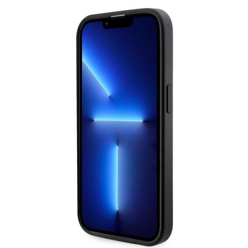 Guess PU G Cube MagSafe Zadní Kryt pro iPhone 15 Pro Black